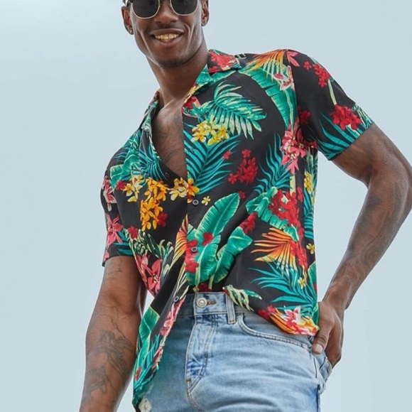 Casual Men’s Print Shirt
